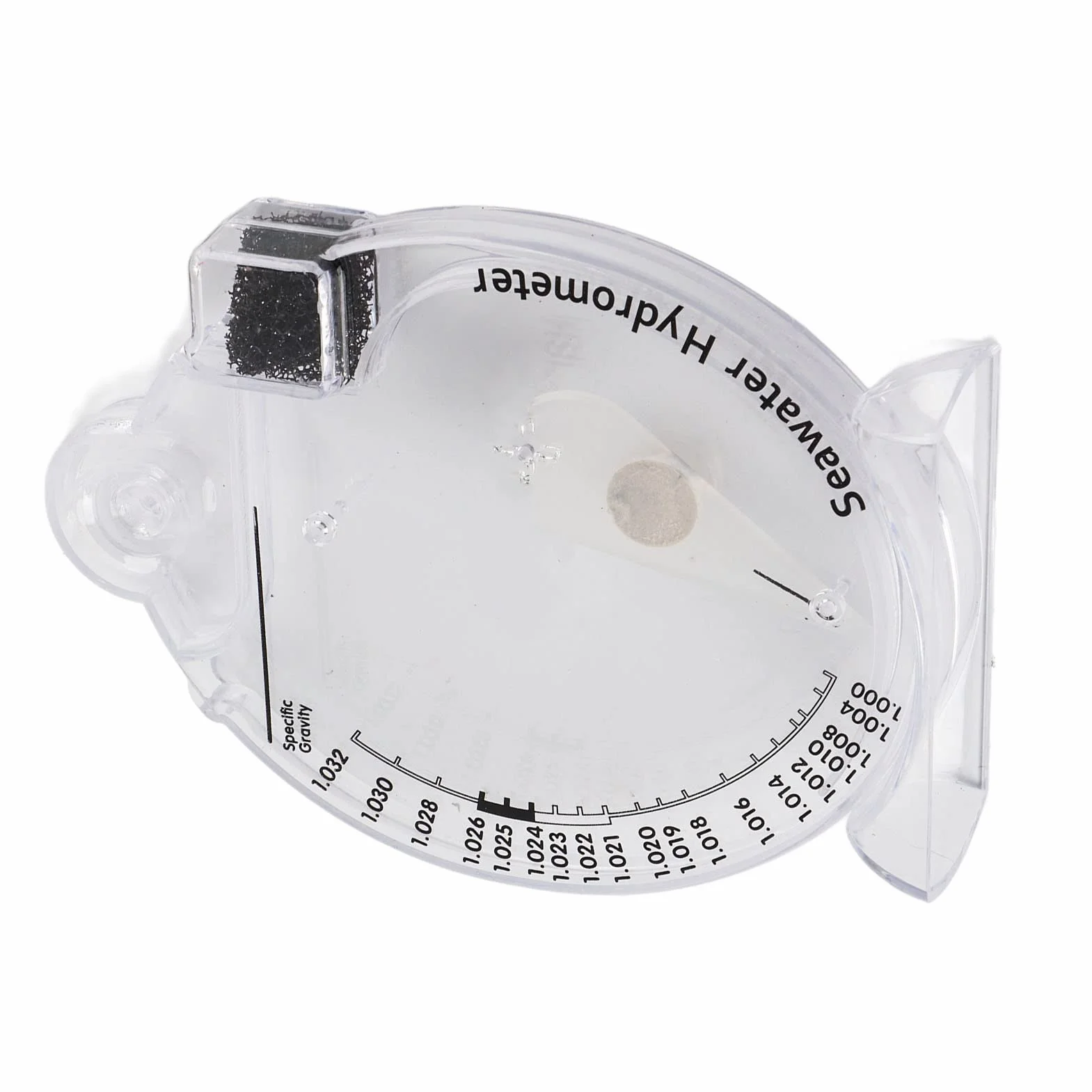 HappyFish H-018 Réfractomètre de salinité eau de mer Densimètre eau salée Aquaculture Tests Précis