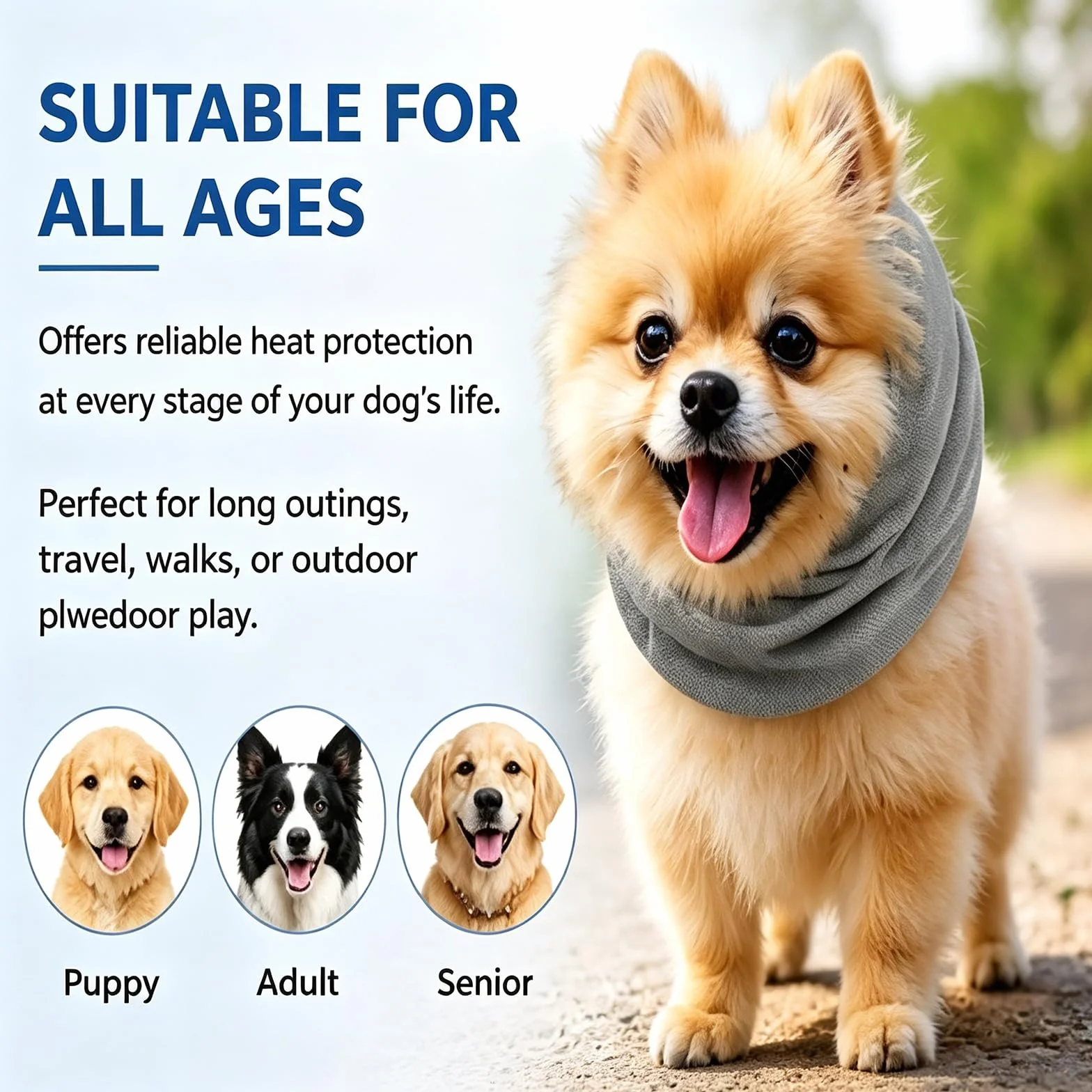 Snood Chien Cocker – Cache Oreille Chien Anti Épiler, Protège Oreille pour Chien à Longues Oreilles, Réduit Les Tâches Pendant Les Repas (M 28 * 27)