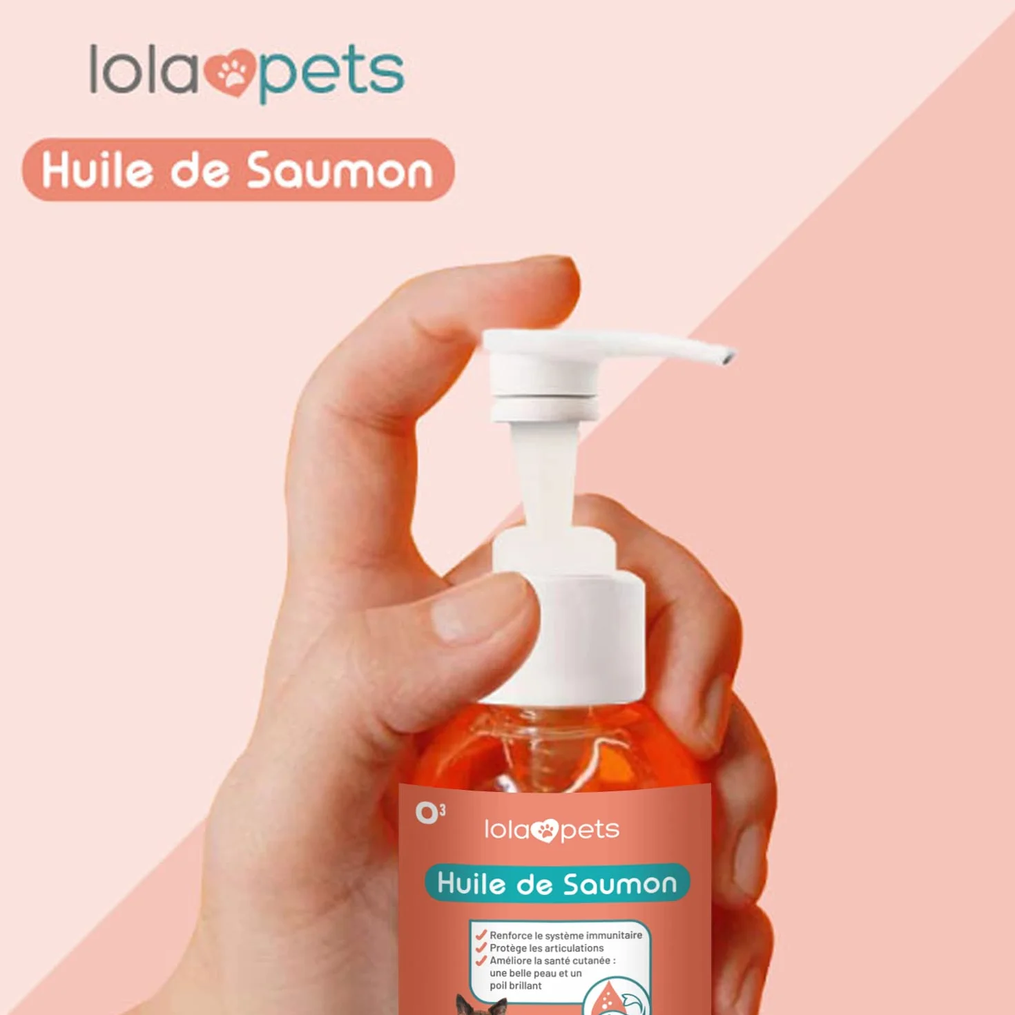 Huile de Saumon pour Chien et Chat 1 Litre NORVÈGE - Riche en Omega 3+6+9 et Vitamine E