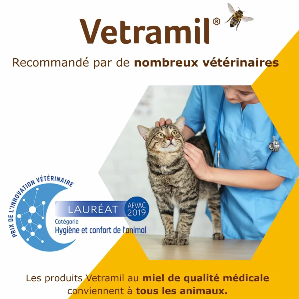Anidev Vetramil Pommade Protectrice 30g Peaux Fragilisées Miel Huiles Essentielles