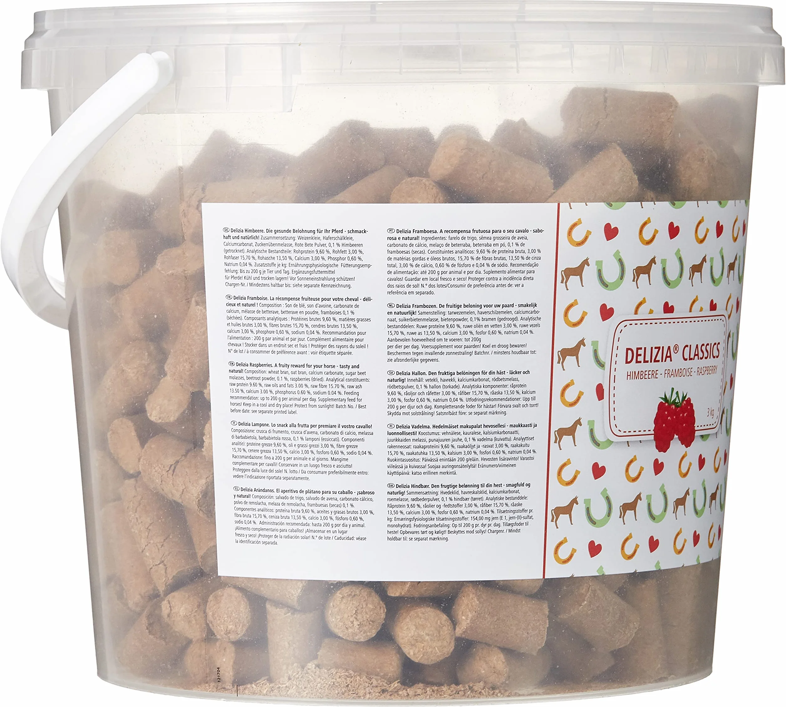 Kerbl Friandise Delizia Framboise 3 kg pour chevaux