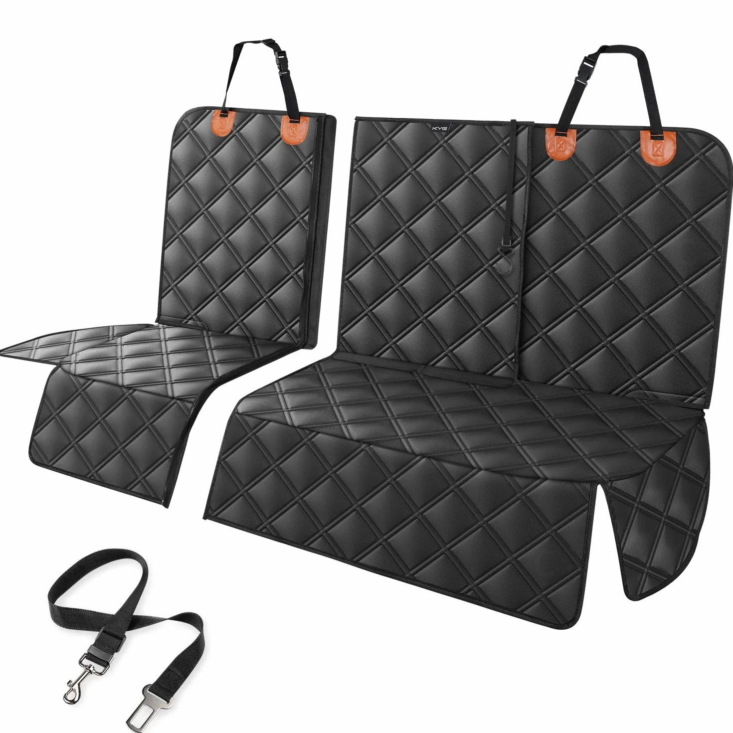KYG Housse Siège Voiture Imperméable Détachable 135 x 56 x 45 cm Universelle pour Chien