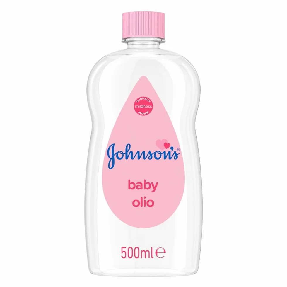 Johnson's Baby Huile pour bébé 500 mL Soin quotidien doux sans colorants