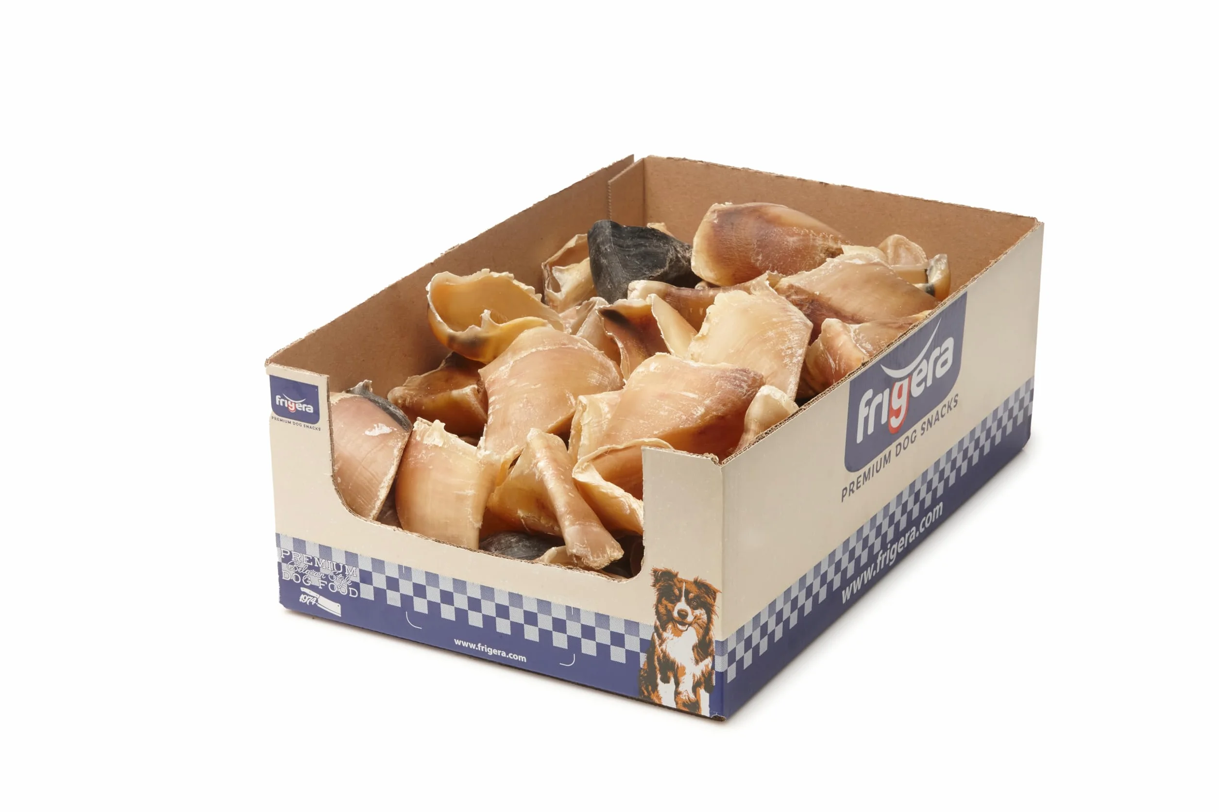 Frigera Sabots 30pcs 1050g Friandise Naturelle pour Chiens, Faible Odeur, Soin Peau Pelage, sans Gluten sans céréales