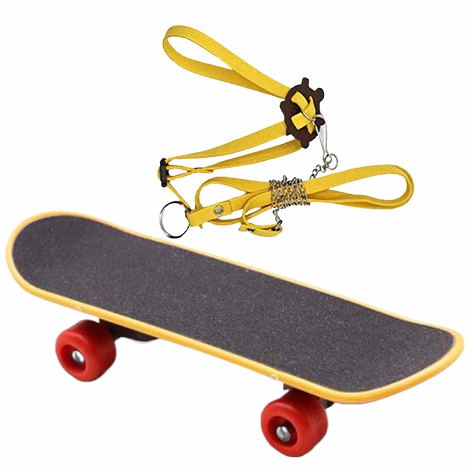 Harnais de Tortue avec Corde de Marche réglable, Jouet de Skateboard pour Tortue