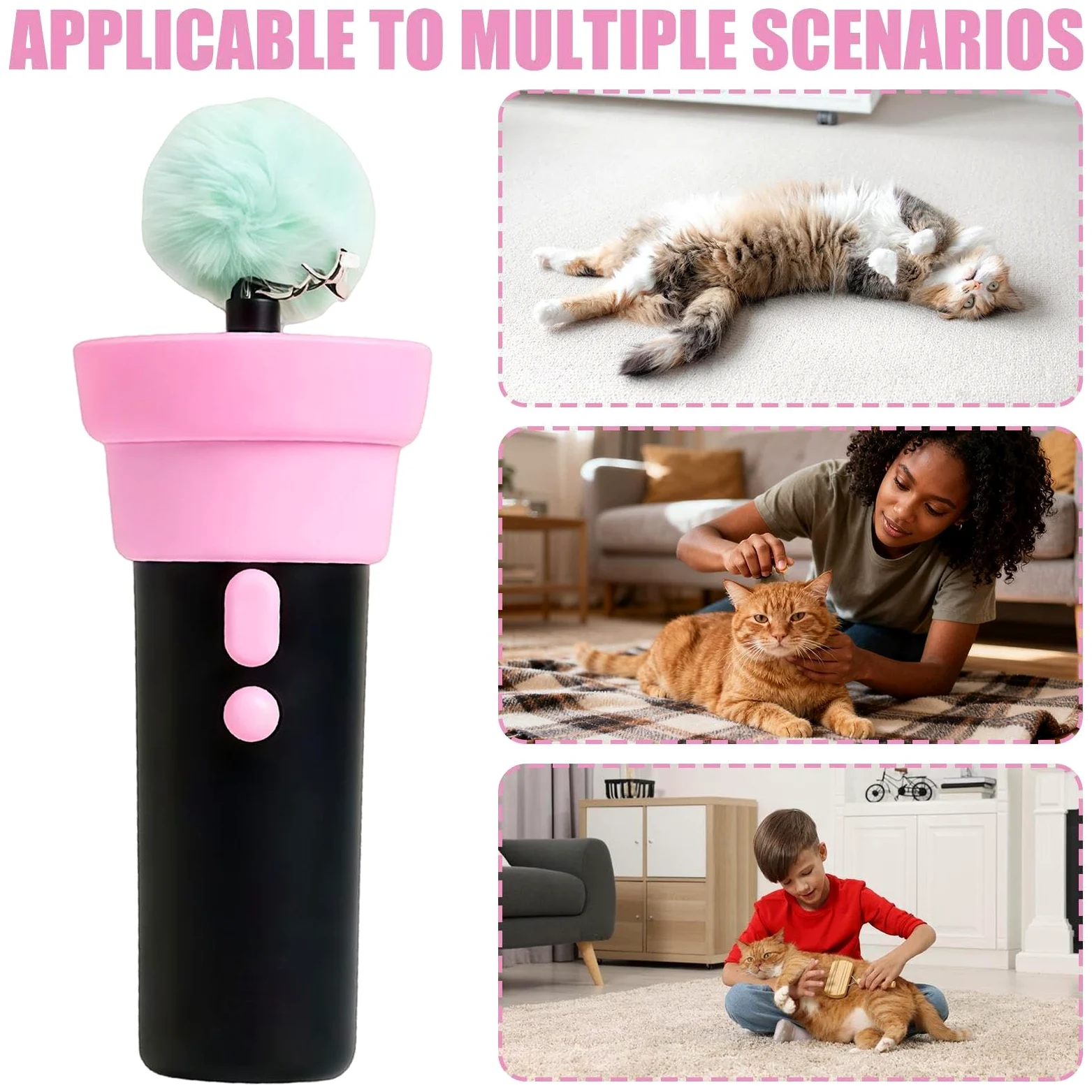 Jouet interactif pour chats Jouet interactif Chasseur pour chats | Jeu d'intérieur pour chatons qui s'ennuient et favorise l'exercice intérieur, le divertissement et l'enrichissement quotidien