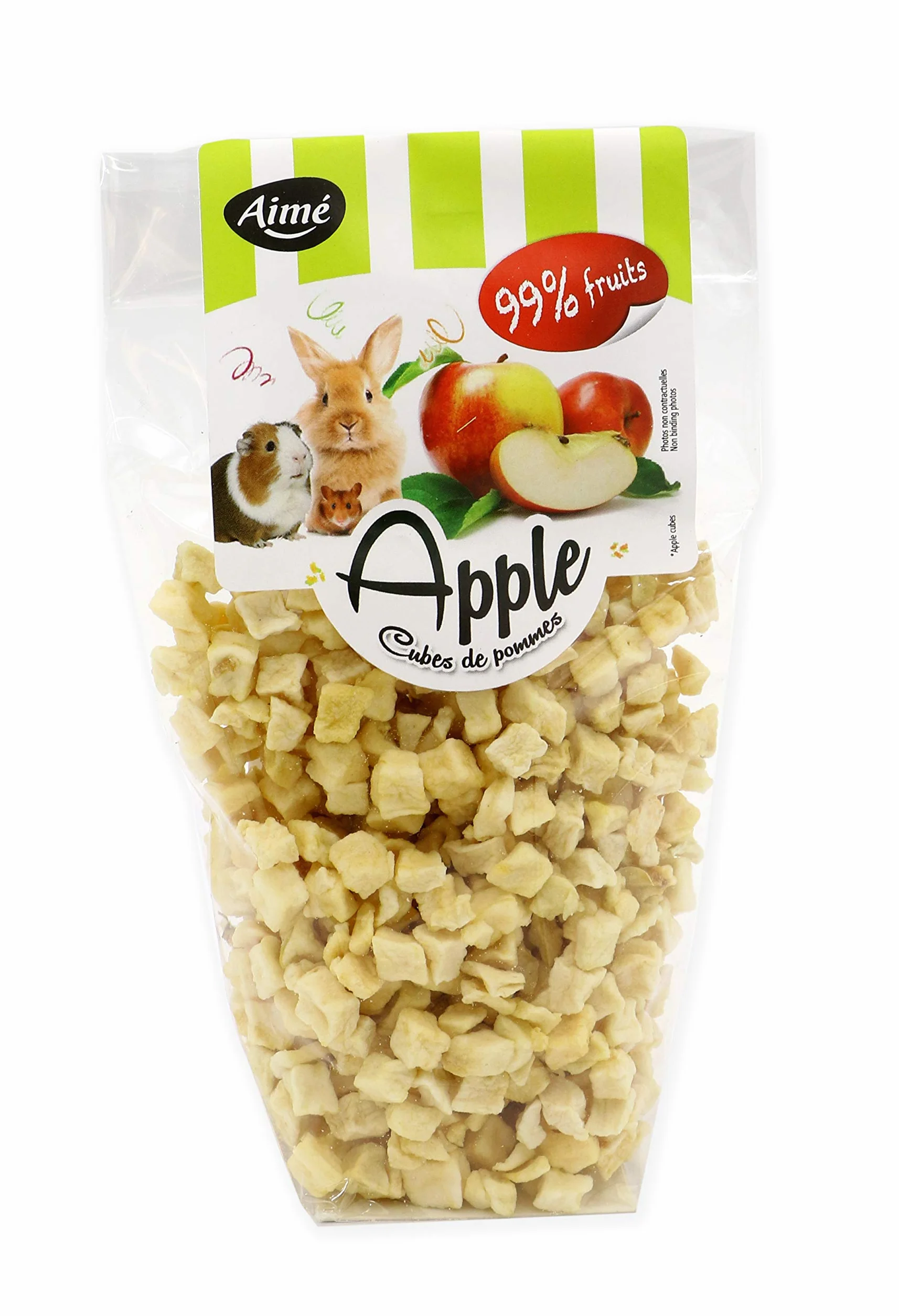Aime Friandises Snack Chips de Pomme pour Lapins 60 g