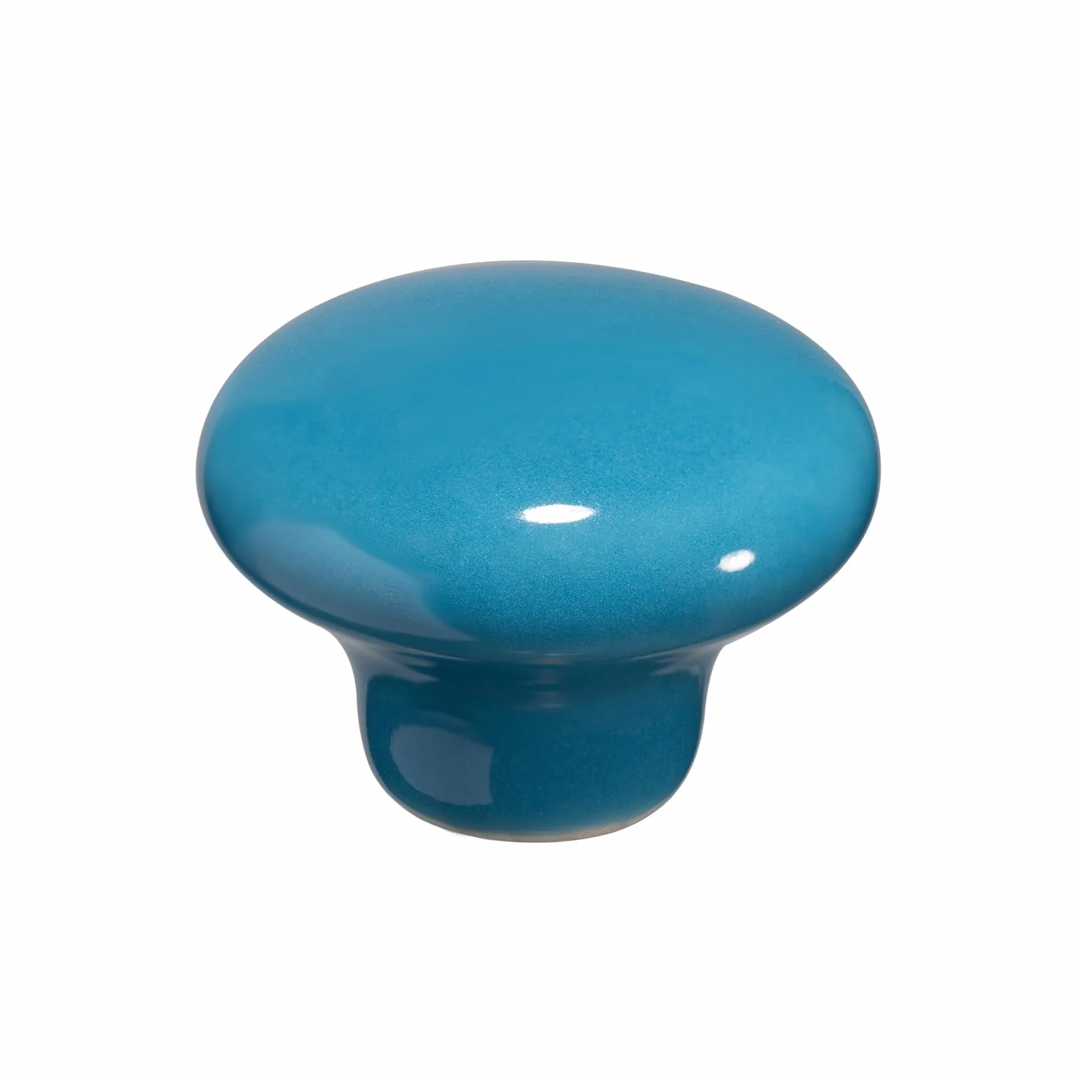 NAKUPENDA 6Pcs Boutons de Meuble en Céramique Poignées pour Armoires de Cuisine (Bleu)