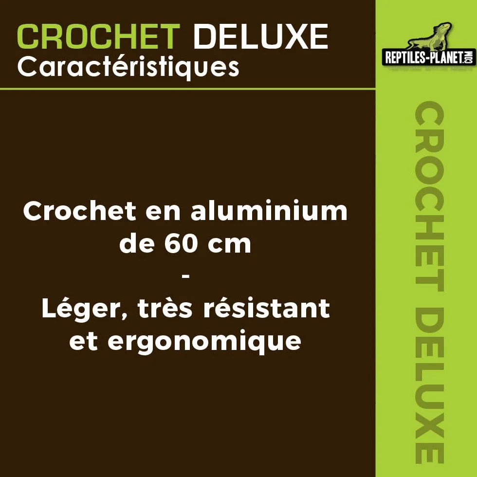 Crochet Deluxe pour Serpent 60 cm Reptiles Planet