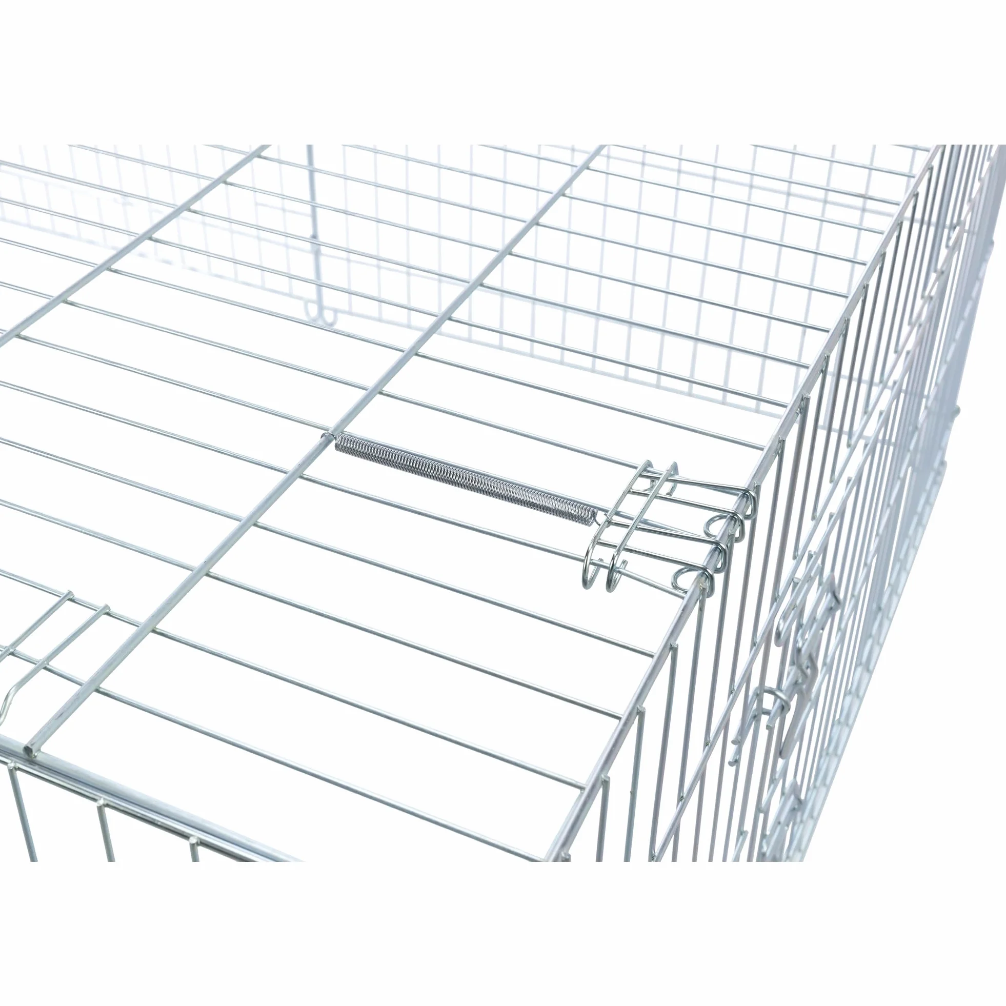 TRIXIE Cage à lapin 0,9 m³, enclos d'extérieur extensible pour clapier et poulailler, idéal pour les petits animaux, lapins, cochons d'Inde, poules