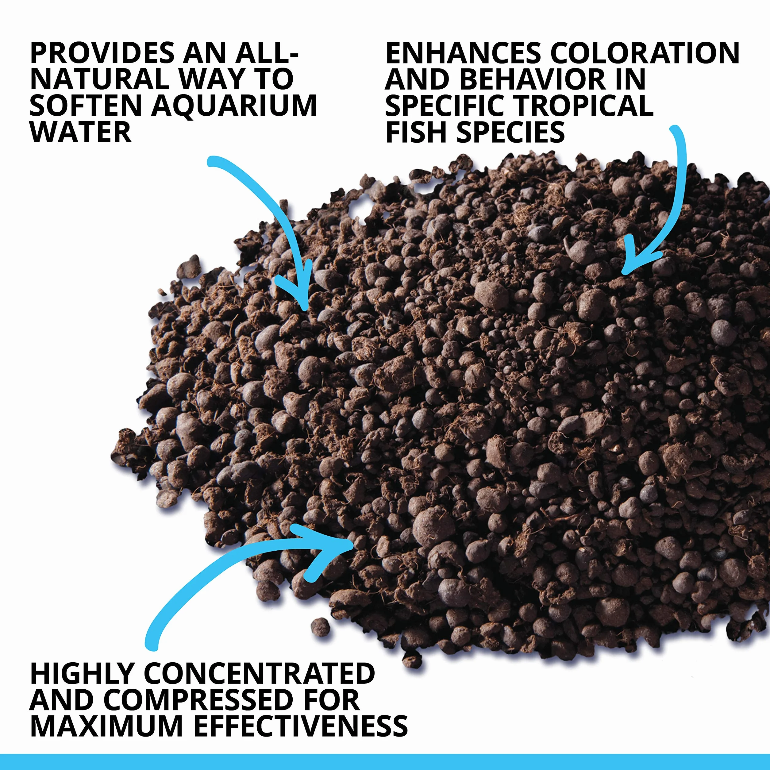 Fluval - A1465 - Granulés de tourbe - 500 g