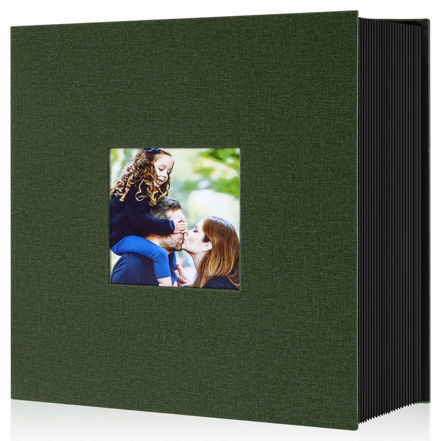 Album Photo 10x15 600 Pochette Grand Format Lin Tissu pour Photos
