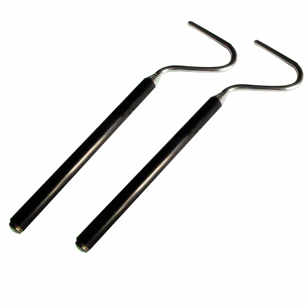 POFET Lot de 2 Crochet de Capture de Serpent en Acier Inoxydable Extensible 66 cm