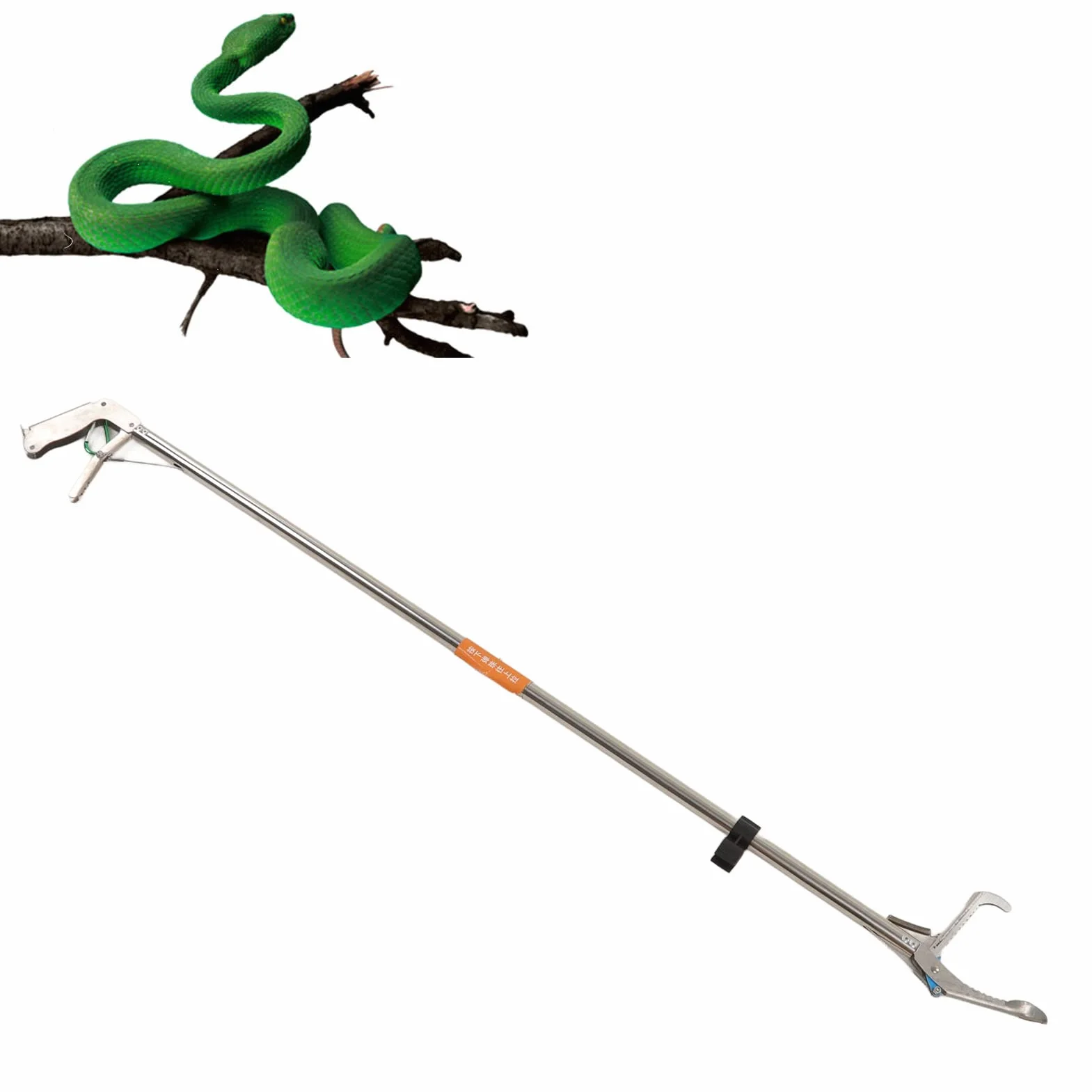 Pince à Serpent Professionnelle en Acier Inoxydable Pliable