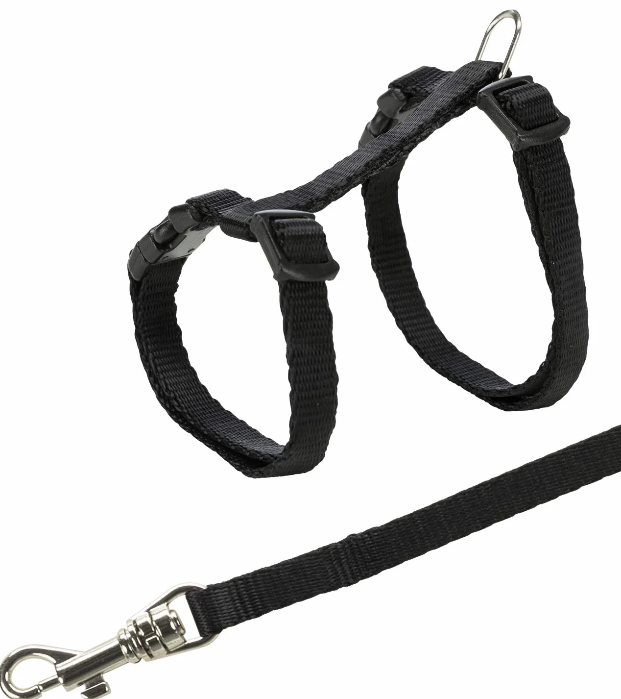 Trixie Set Collier Harnais pour Chatons et Chats Plomb