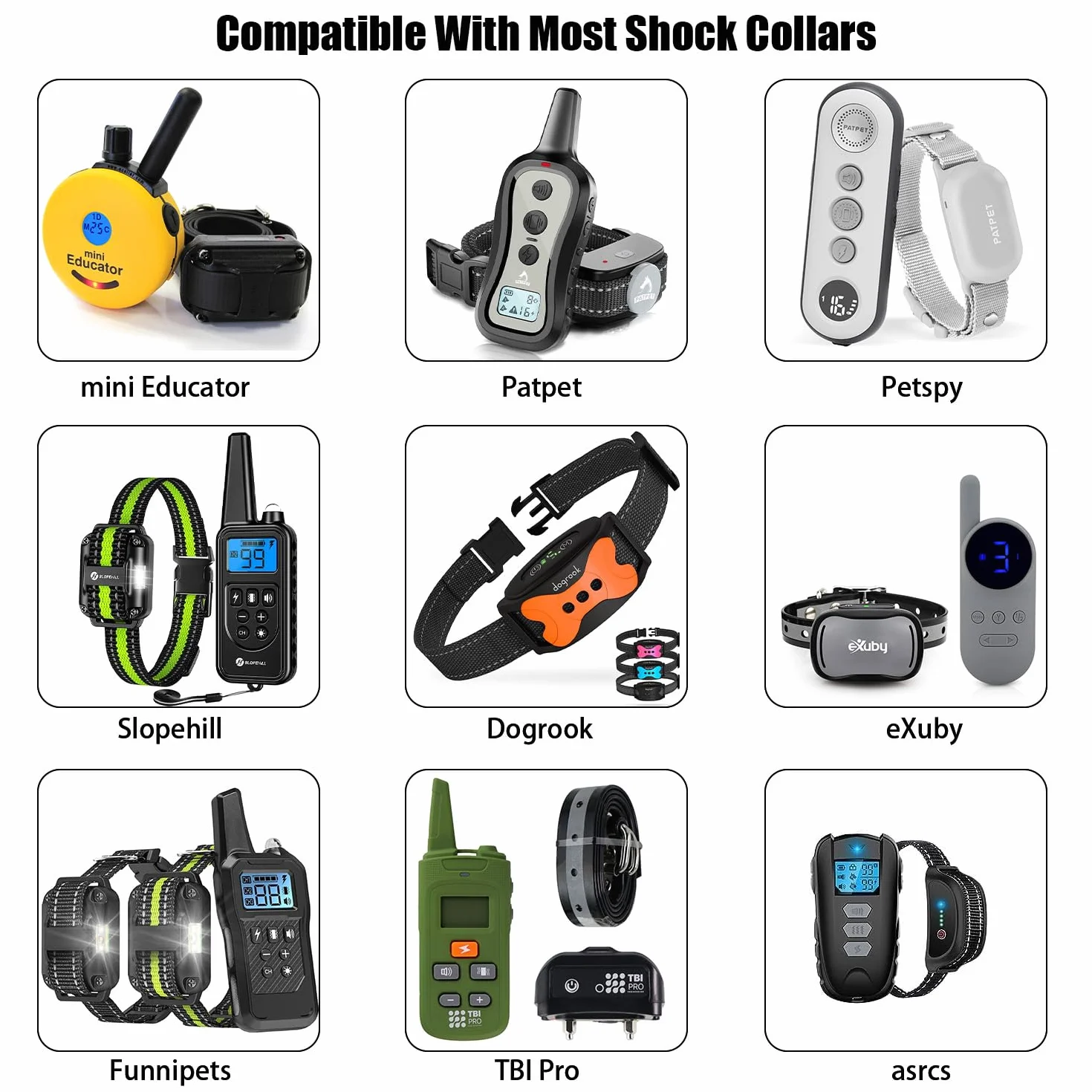 Chargeur USB 6 en 1 pour Collier de Dressage Chien Adaptateur Secteur