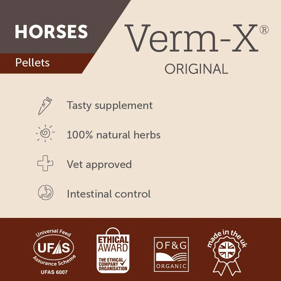 Verm-X Granulés pour chevaux 250 g