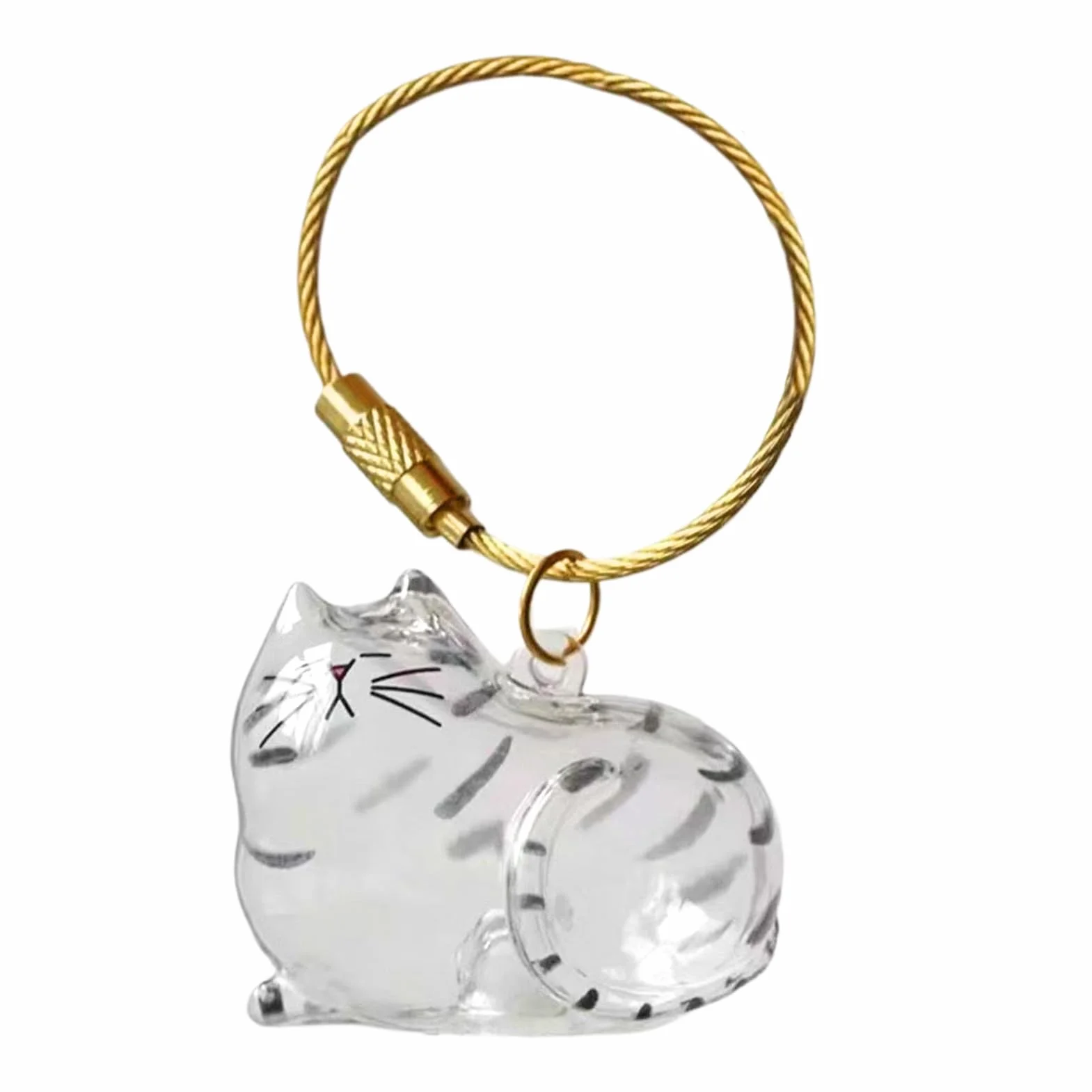 Pendentif Boîte Conservation Poils Chat, Bouteille Conservation Poils Chat, Porte-clés Animaux Compagnie Mémorial