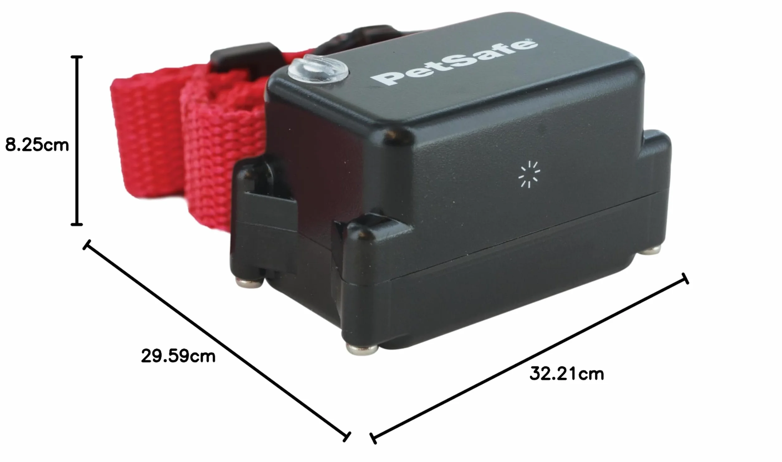 PetSafe Système de clôture enterré pour Chiens têtus Correction Statique Haute Intensité Modes Sonore Vibration Collier Ajustable Imperméable Design Évolutif