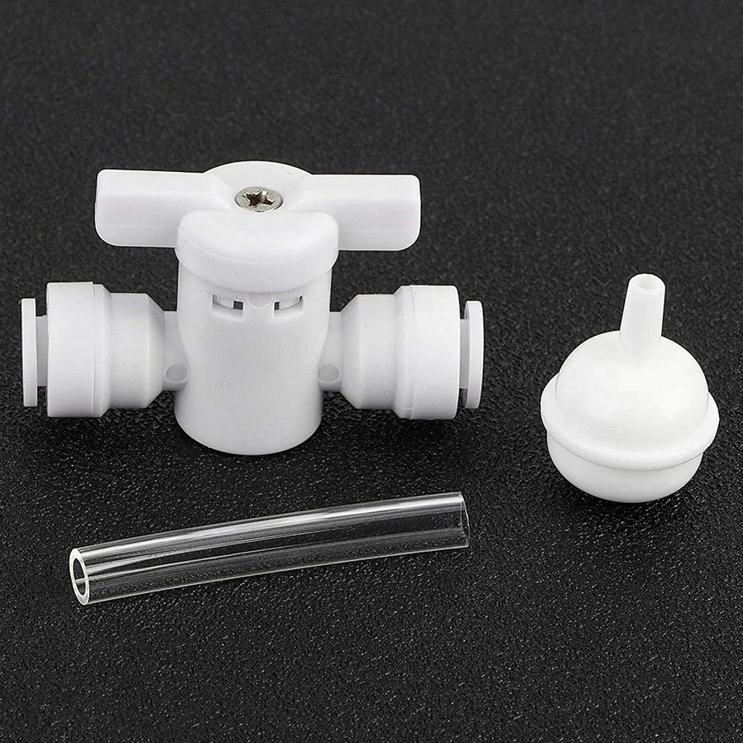 Kit système CO2 aquarium DIY générateur CO2 pour plantes d'eau avec valve bouteille manomètre