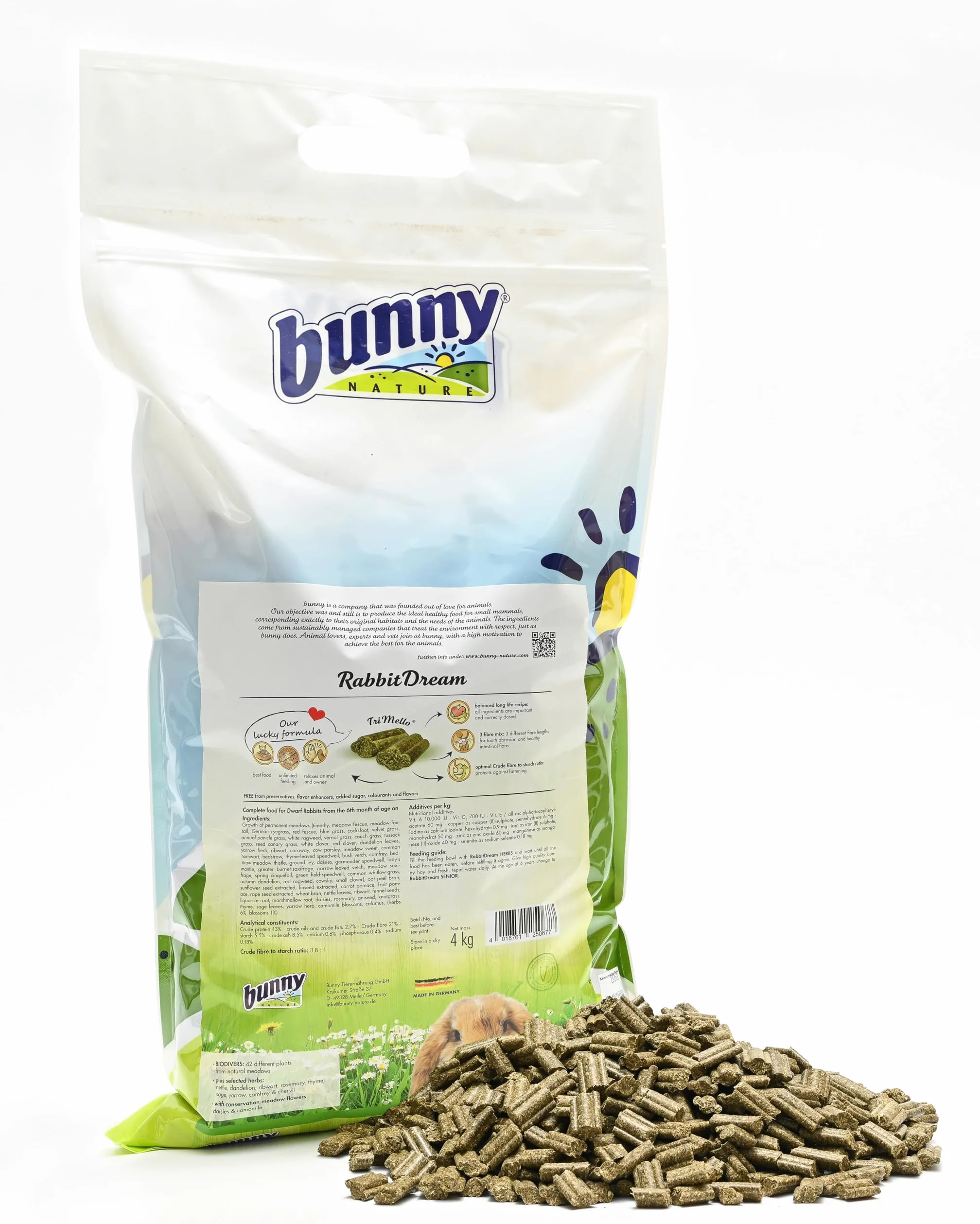 Bunny rêve pour Lapins Herbes Herbs – 4000 GR