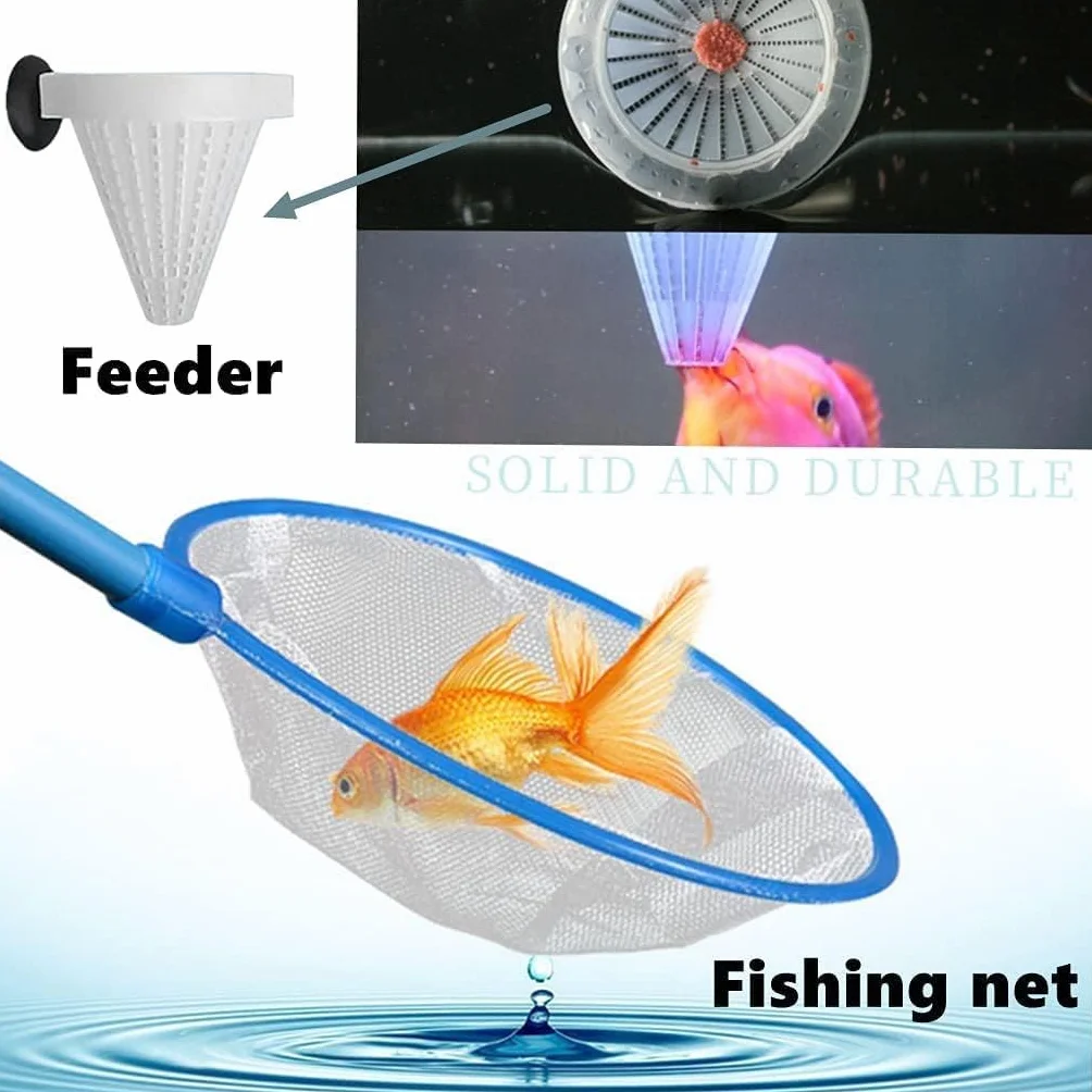 6 Pièces Outil Aquarium Acier Inoxydable 6 en 1 Aquascaping Tools