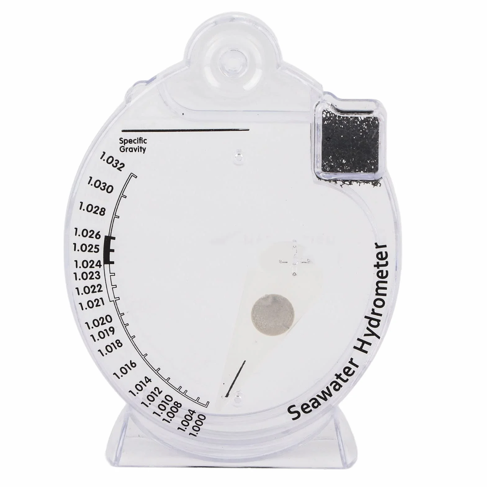 HappyFish H-018 Réfractomètre de salinité eau de mer Densimètre eau salée Aquaculture Tests Précis