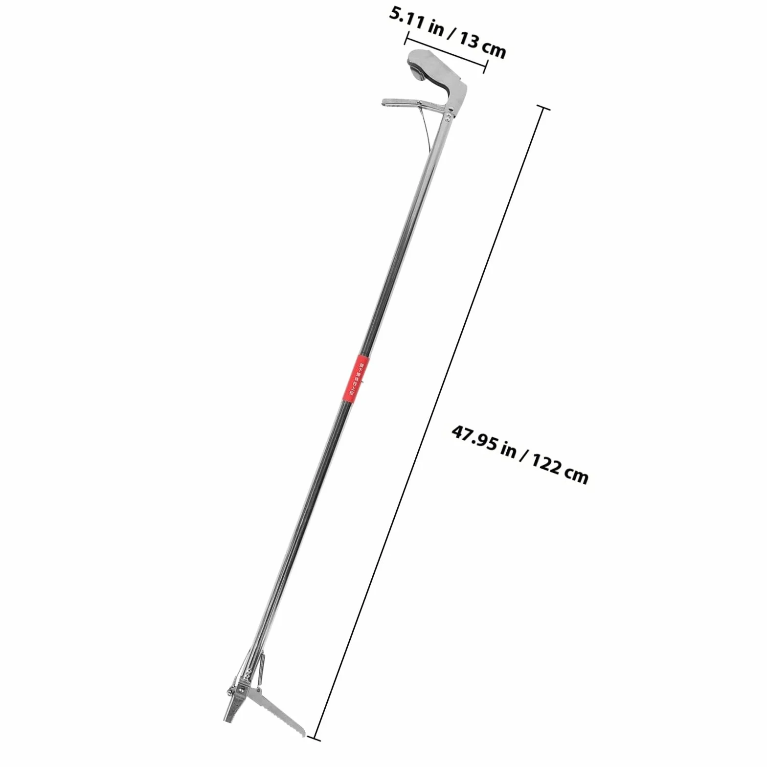 GALPADA Pince à Serpent en Acier Inoxydable Pliable, Outil Portable pour Attraper Les Serpents en Extérieur