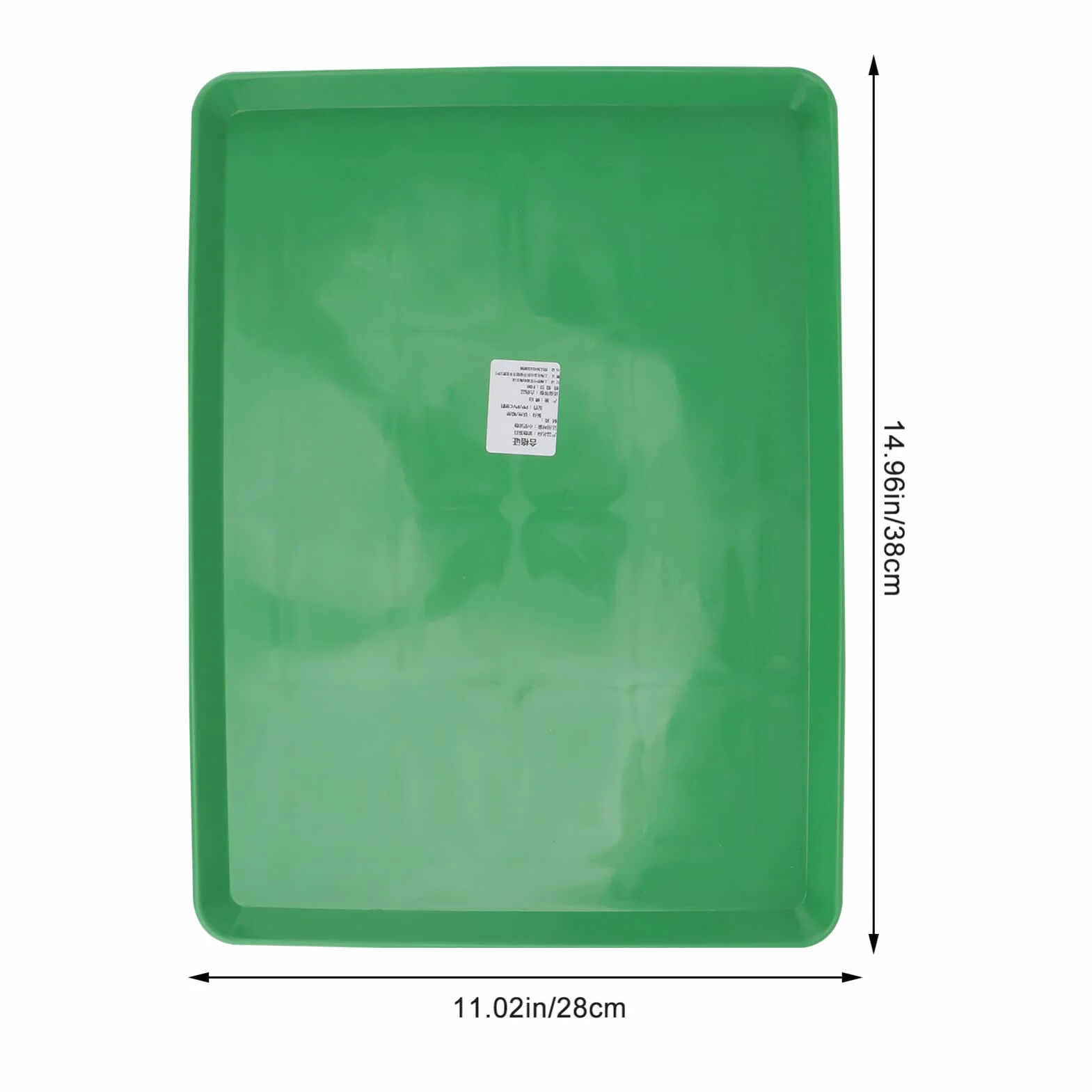 ULTECHNOVO Plateau de Remplacement en Plastique Vert pour Cage d'animaux, Résistant aux Marques la Rouille, Adapté pour Litière et Accessoires pour Animaux Domestiques