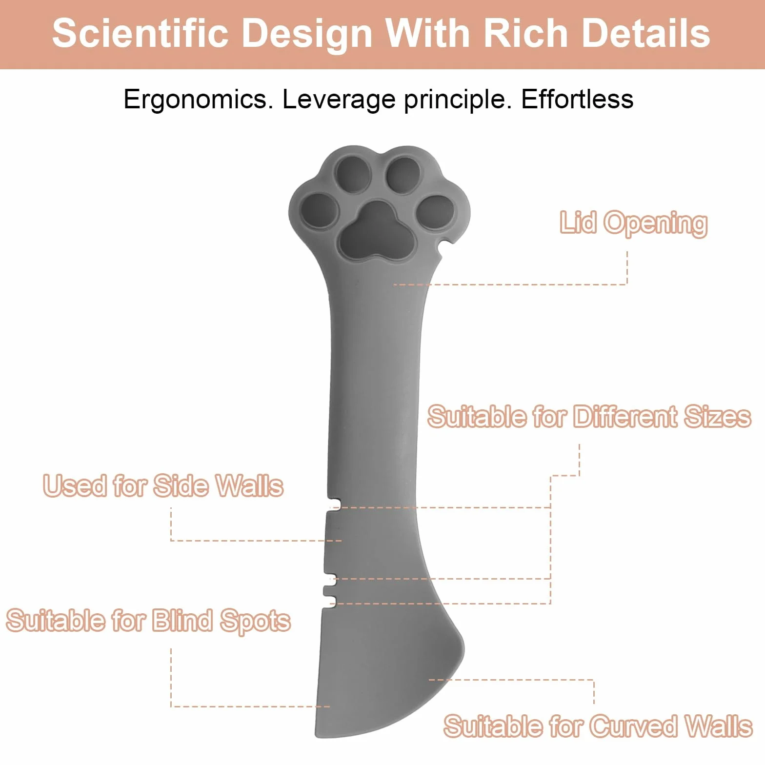 Lot de 2 cuillères à nourriture pour chat - Cuillère à chat - Ouvre-boîte multifonction - Pour animaux de compagnie - Cuillère à nourriture pour animaux de compagnie