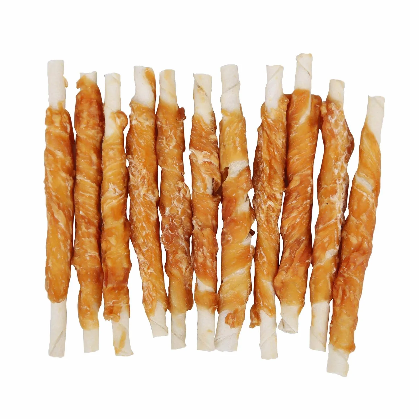 Friandise pour Chien Poulet Stick Enrobé 100g Naturelles Riches en Protéines Lot de 6