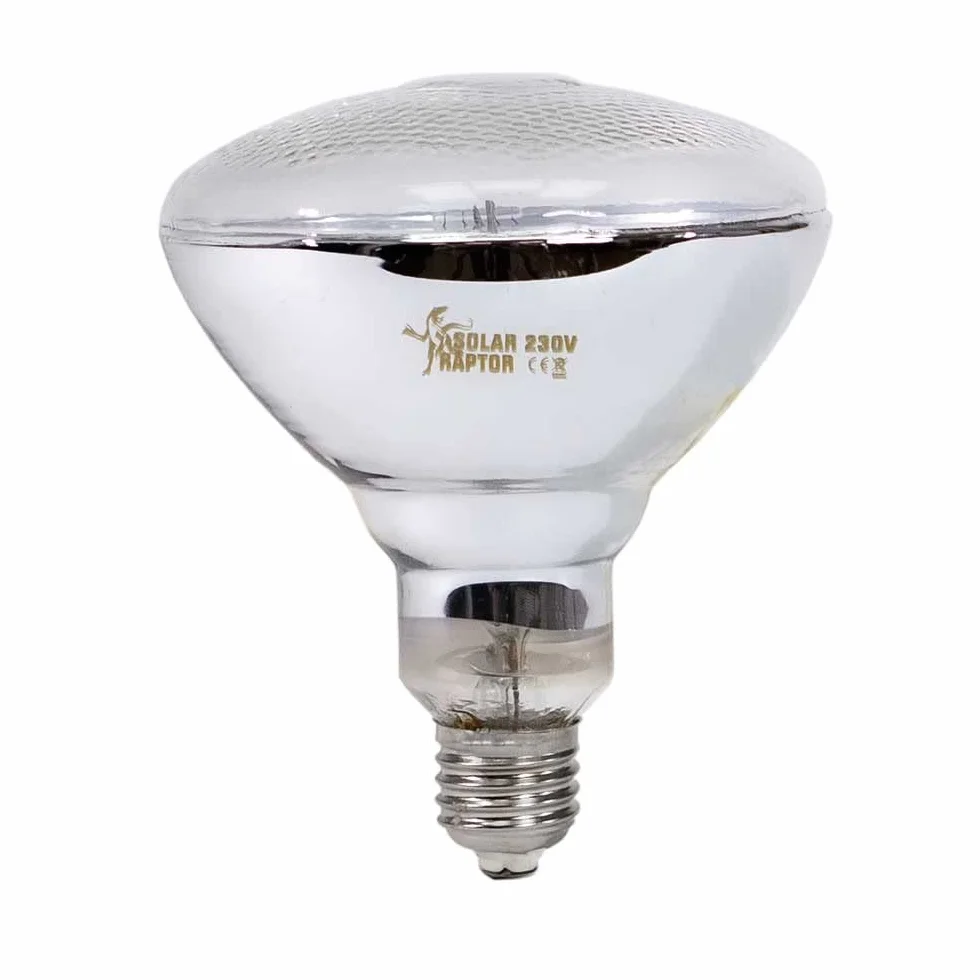 SOLAR RAPTOR Projecteur UV mixte 100 W Lampe à vapeur métallique UV-A UV-B pour terrarium
