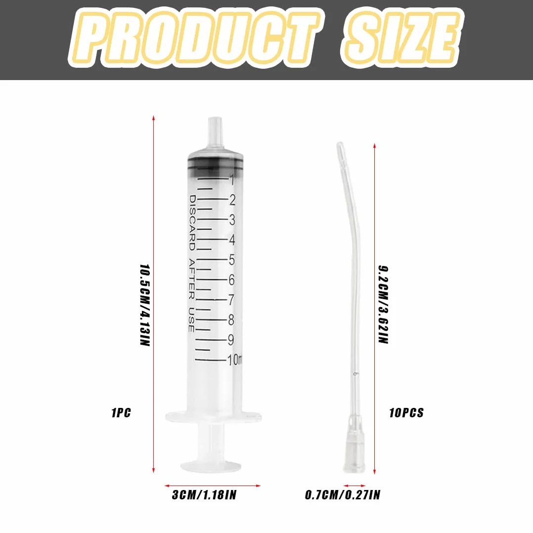 Tubes d'Alimentation pour Oisillons 10 Pièces, Accessoires pour Pigeons, Outil d'Alimentation Manuelle pour Bébés Oiseaux et Perroquets