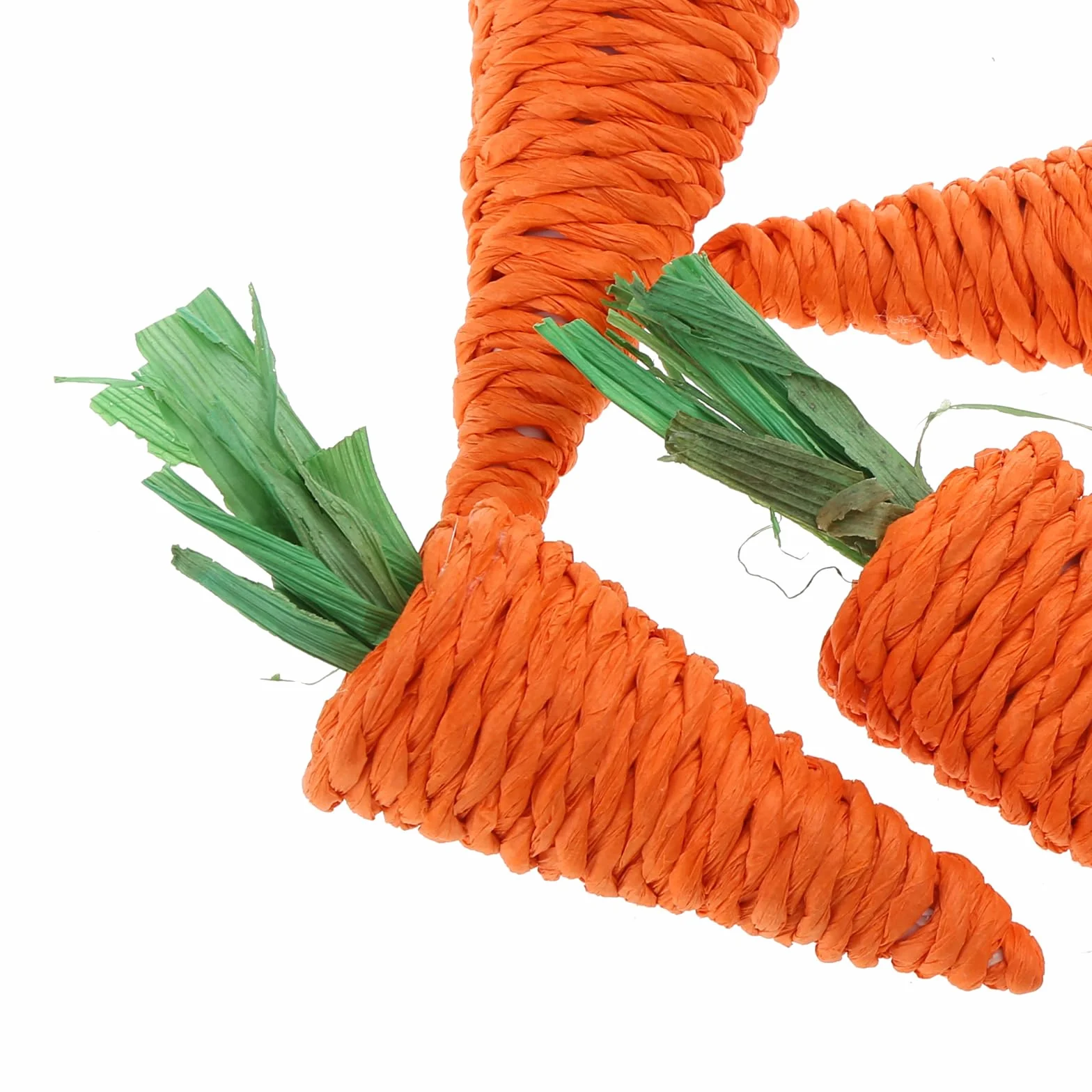 Lot de 5 jouets à mâcher en forme de carotte pour lapin chinchilla