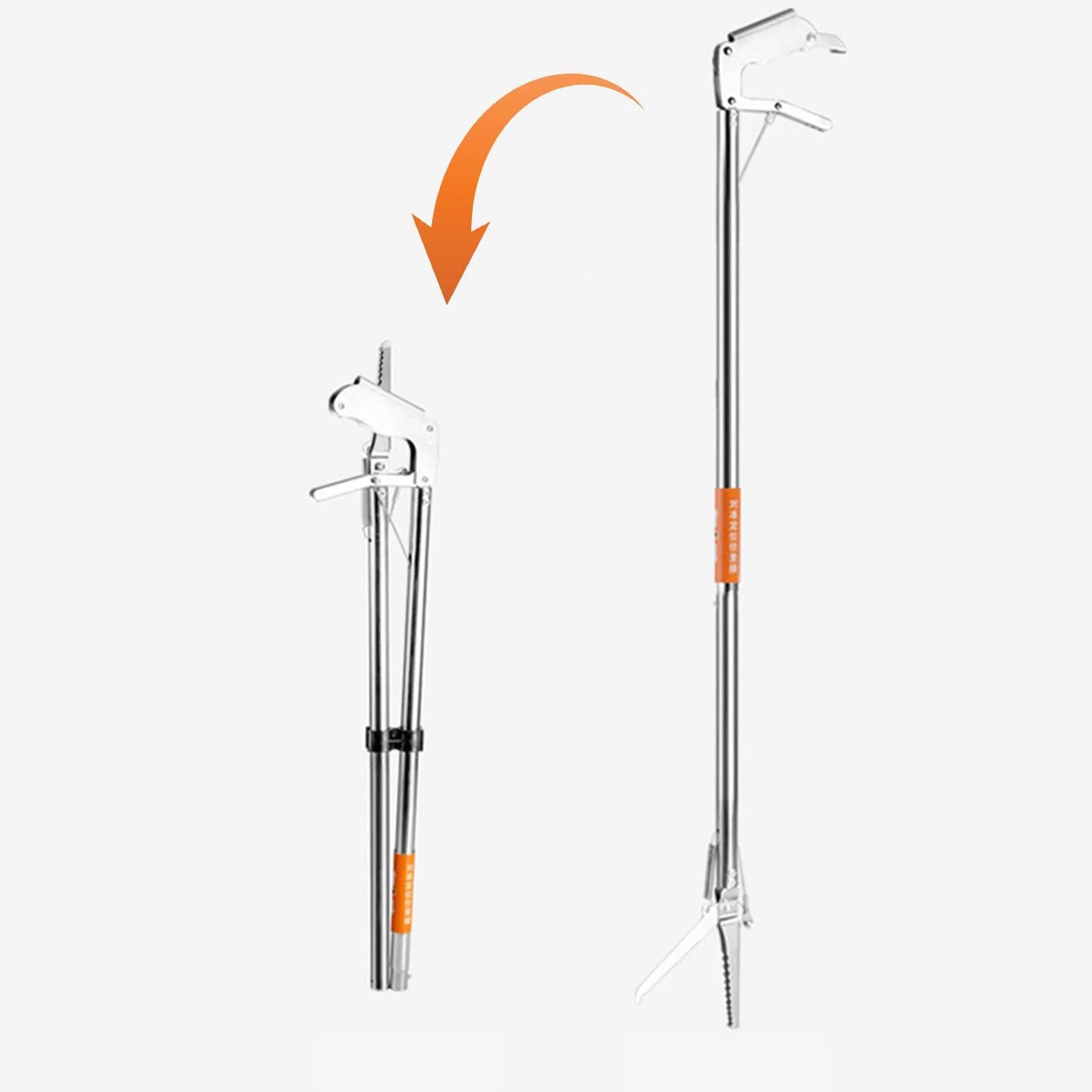 Pince télescopique pour reptiles – Outil de manipulation de serpent pliable