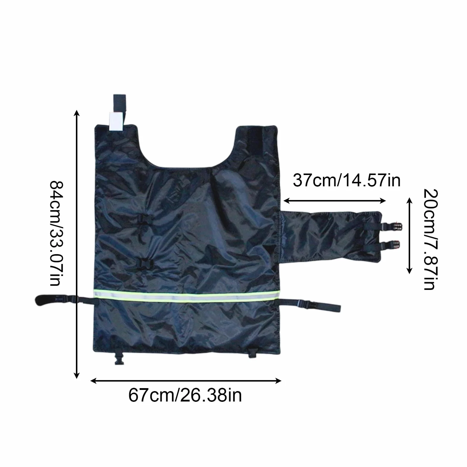 Veste Imperméable Coupe-Vent pour Veau, Couverture Chauffante Hiver Extérieur Bétail Vaches