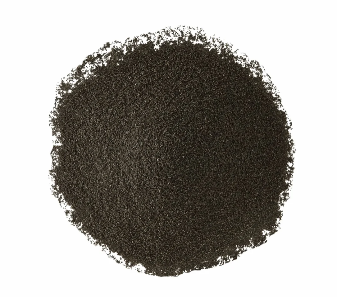 Sable d'Aquarium Noir Décoratif Grain Fin eau Douce