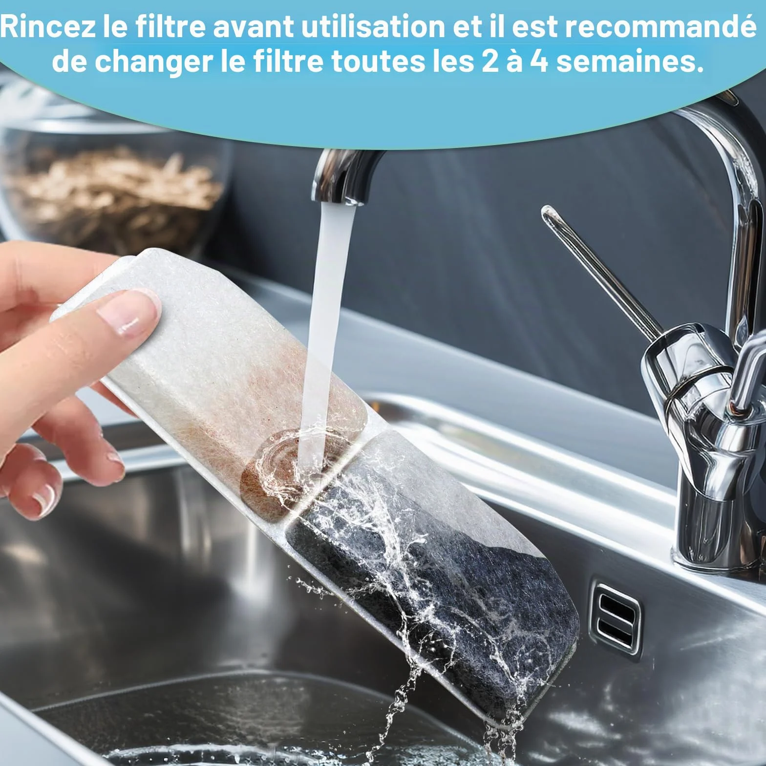 Filtre Fontaine Eau Chat Remplacement Chien Charbon Actif 12 Pcs