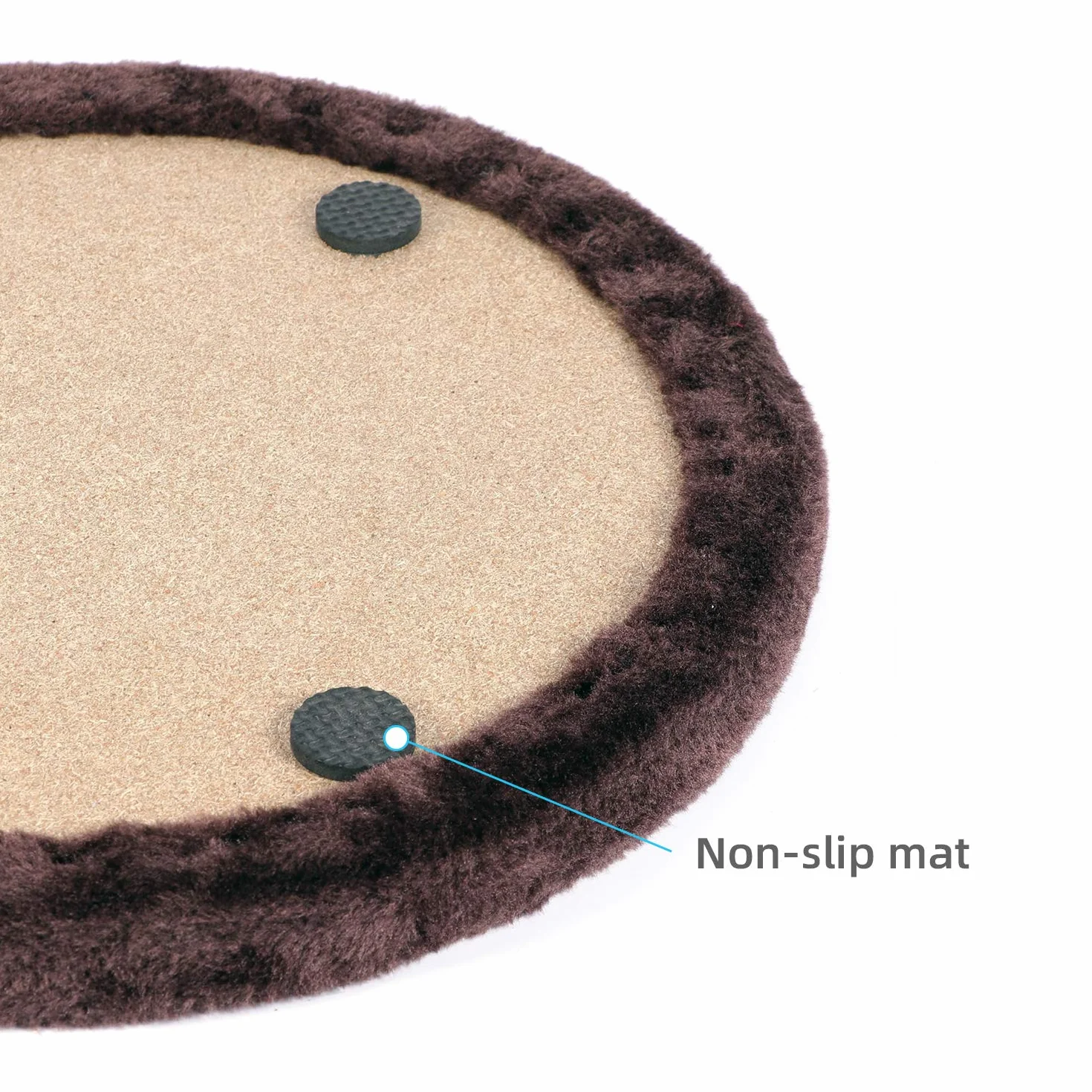 Happi N Pets Brosse à Poils pour Chat avec Grattoir Robuste et Herbe à Chat