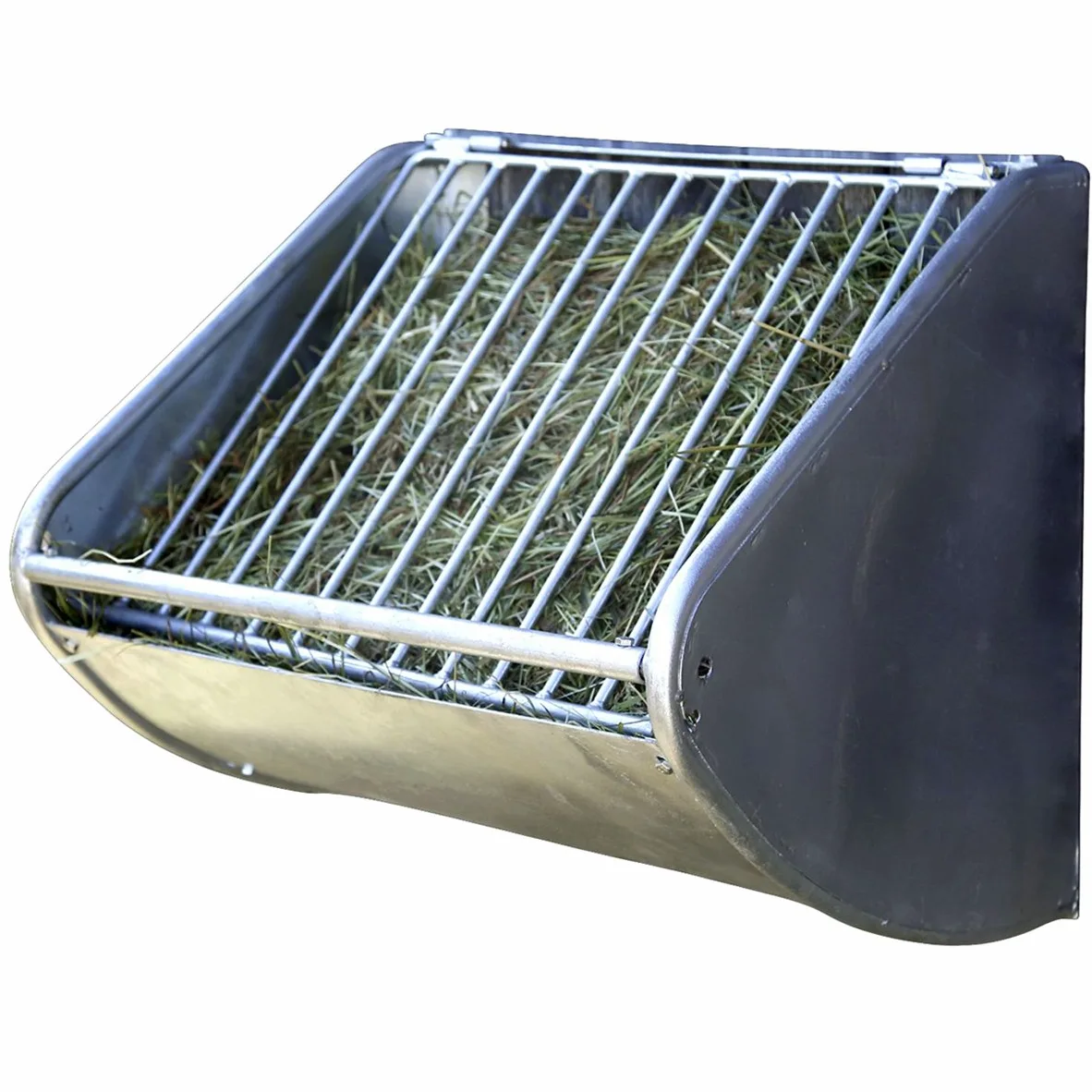 Kerbl Râtelier à foin avec grille anti-gaspillage pour les chevaux