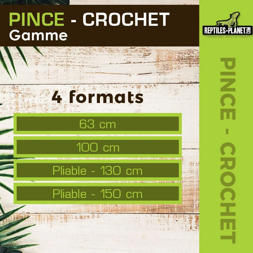 Pince Crochet Protect pour Reptiles 63 cm