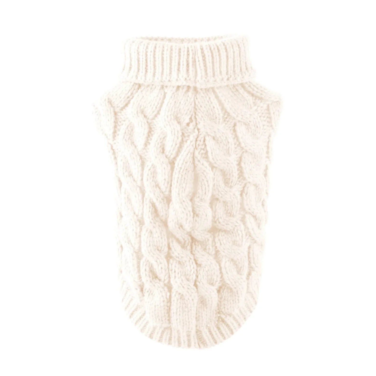 Kikbax 1 pièces Chien vêtements Chaud Pull en Tricot Chiot Tricot col roulé Pull vêtements Chien tricoté Manteau Pet Supplie (Color : 05, Size : M)