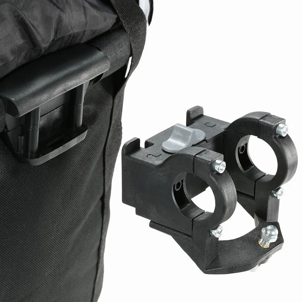 Panier avant vélo amovible en toile pour animal domestique avec cadre en alliage d'aluminium