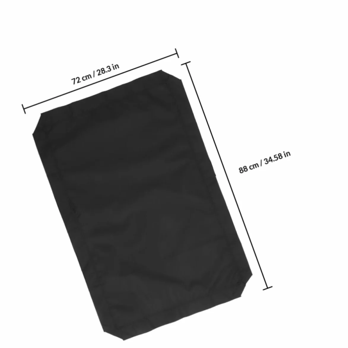 Housse Respirante en Tissu Oxford pour Lit pour Animaux Déhoussable Lavable Taille Unique