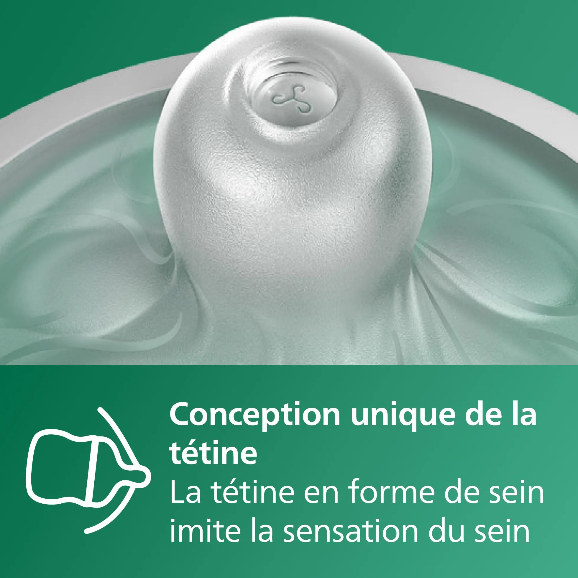 Philips Avent Natural Response Biberons en verre 240 ml lot de 2 SCY933/02