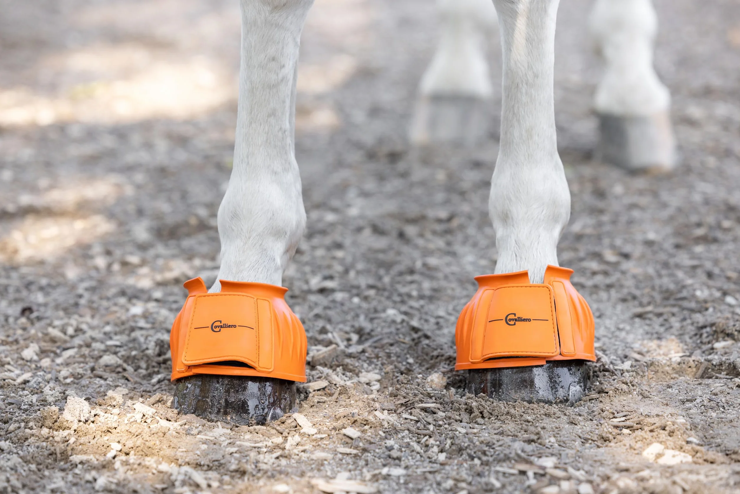 Covalliero Cloches en Caoutchouc Protection des Sabots Paire Orange XFull
