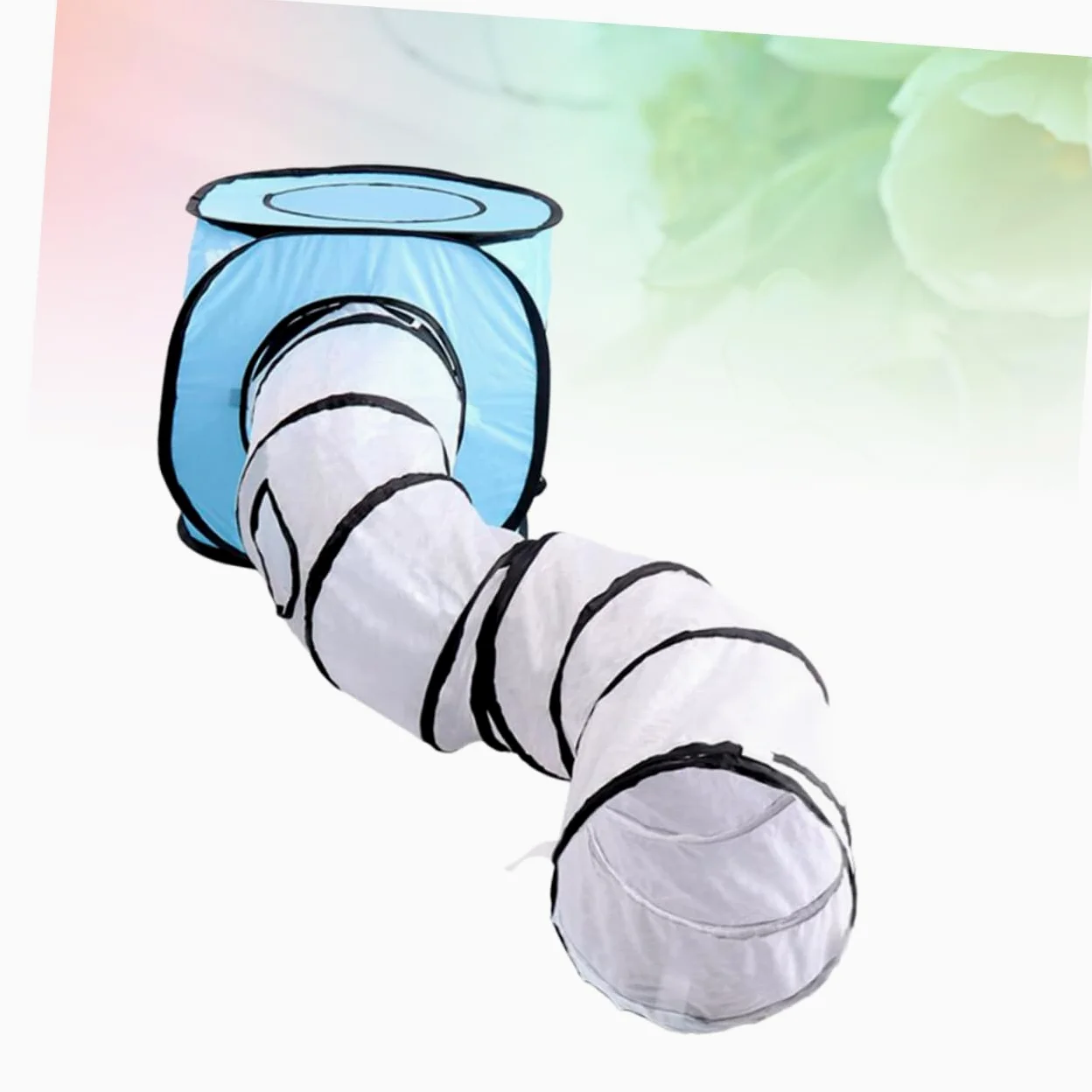 SUPVOX Tunnel pour Chat Jouets pour Chaton Tunnel de Jeu en Forme de S Jouets pour Animaux de Compagnie
