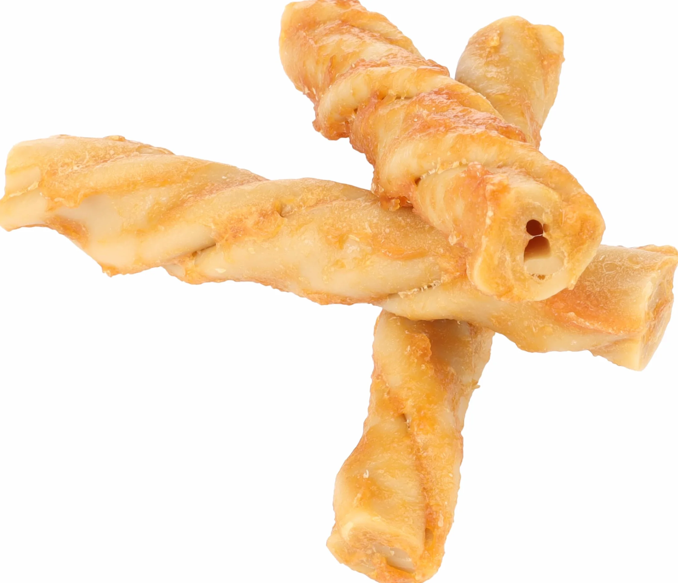 Flamingo Friandise Chien Bâtonnets sans Peau Bovine au Poulet 12,5cm 120g Classiques croustillants