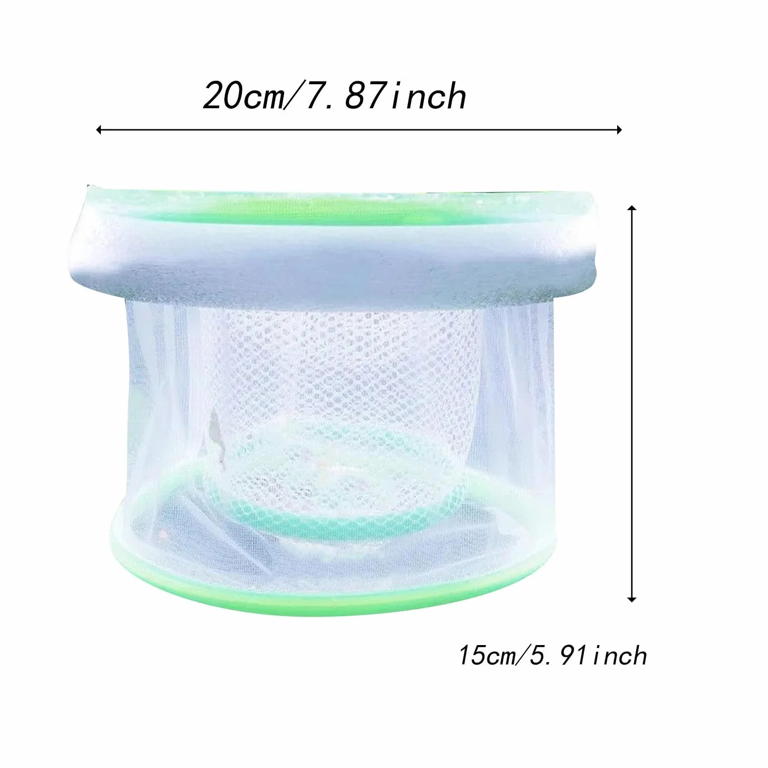Sharplace Filet d'élevage d'aquarium en Nylon flottant pour guppys, alevins et poissons agressifs