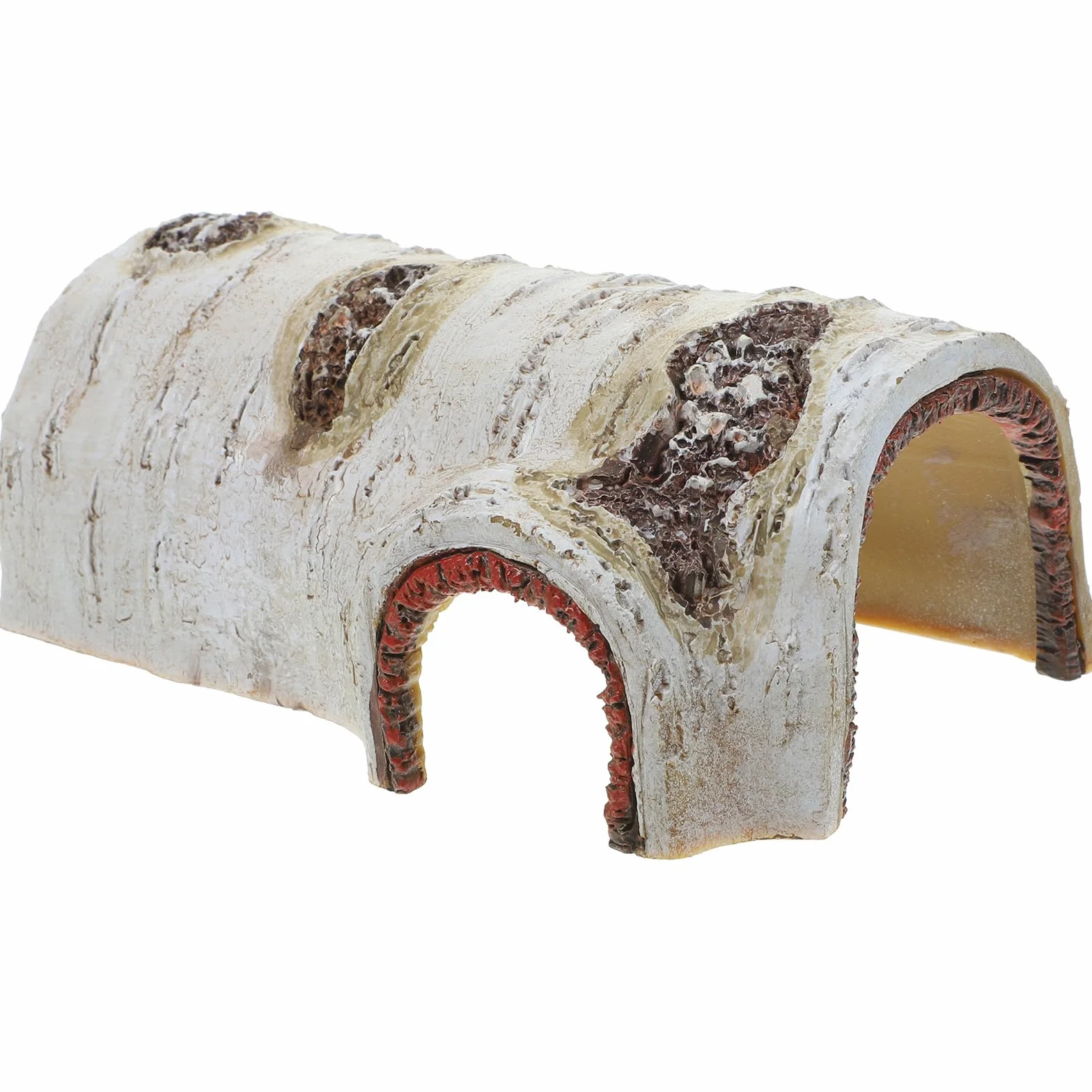 Maison Tortue Terrestre Exterieur Résine Naturelle Grotte Décorative Reptiles Abri Cachette Petits Animaux